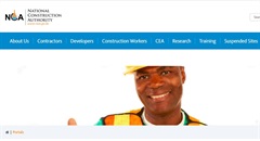National Construction Authority portal